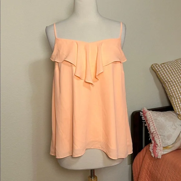 Lilly Pulitzer Karmen Cami soft peach color size Large - Picture 3 of 14